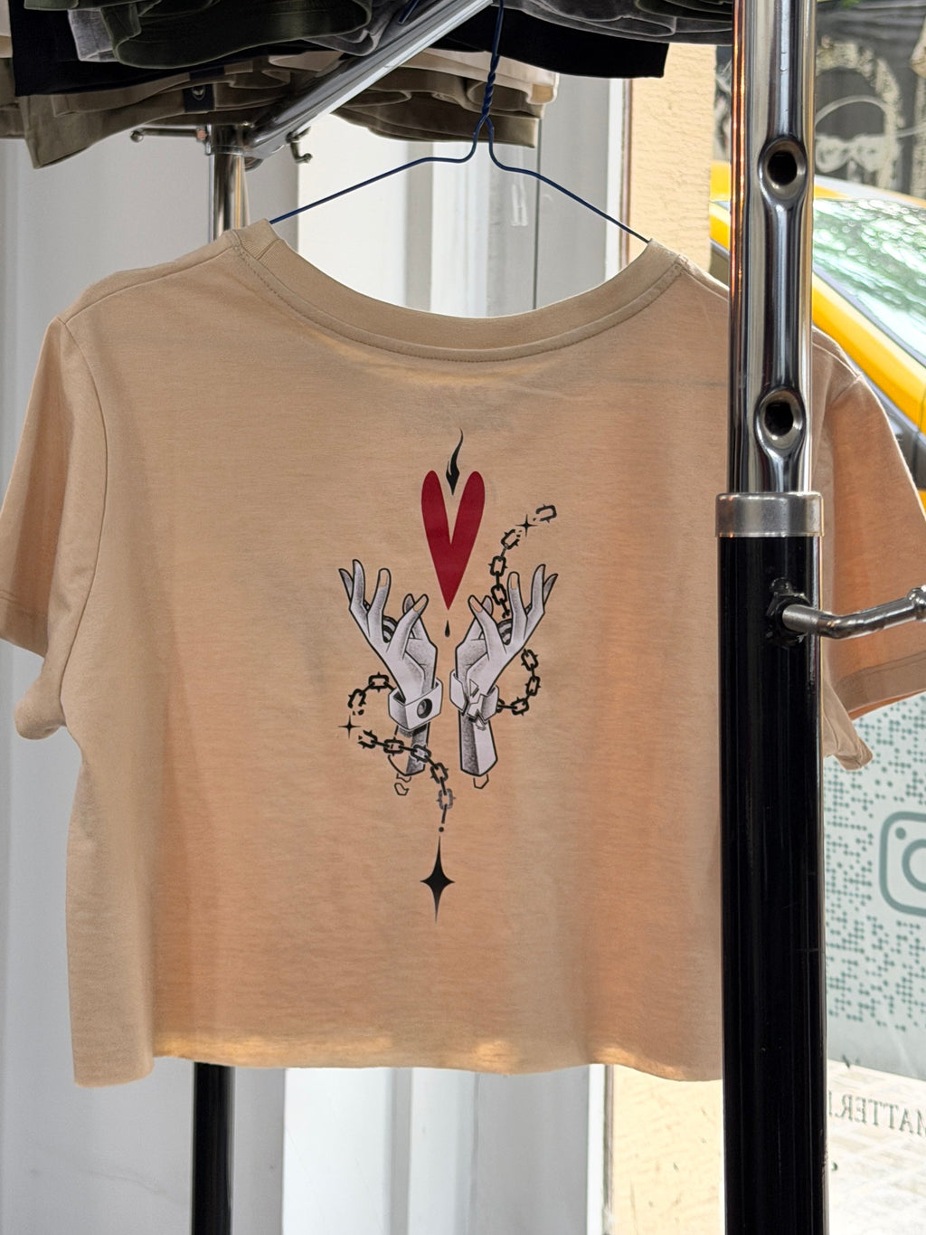Heart & Chains Crop by Thierry - lifestyle